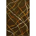 Nourison Dimensions Area Rug Collection Brown 7 Ft 6 In. X 9 Ft 6 In. Rectangle 99446544544